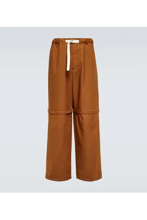 Jil Sander Wide-leg cotton pants