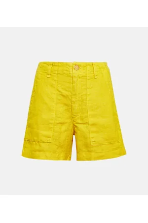 Velvet Fallon linen shorts