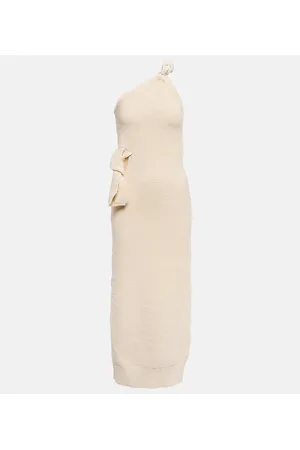 Jacquemus La Robe Maille Noeud midi dress