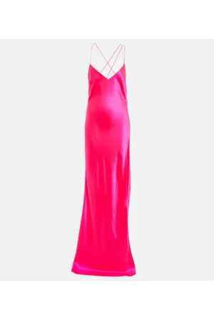 The Sei Silk satin gown