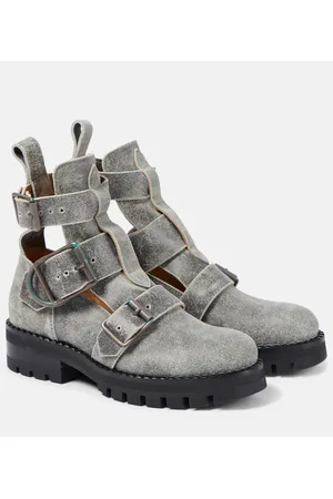 Vivienne Westwood Cut-out leather ankle boots