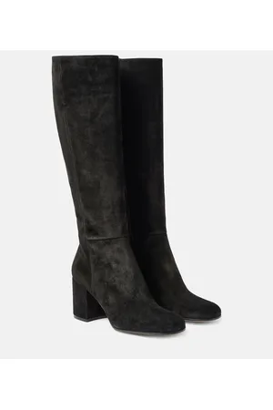 Gianvito Rossi Joelle suede knee-high boots