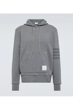 Thom Browne 4-Bar virgin wool hoodie