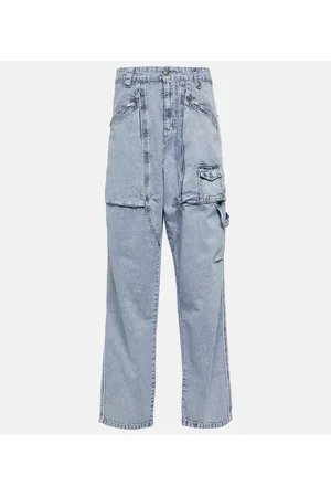 Isabel Marant Paciane wide-leg cargo jeans