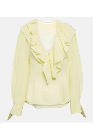 Victoria Beckham Silk crÃªpe de chine blouse