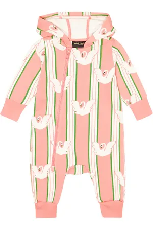Mini Rodini Baby printed cotton onesie