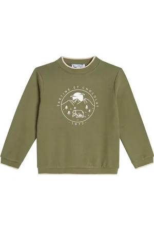 Tartine Et Chocolat Printed cotton jersey sweatshirt