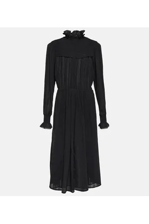 Marant Etoile Imany cotton-blend midi dress