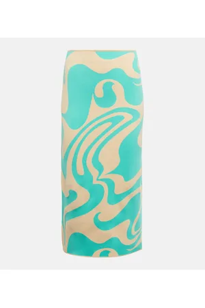Sportmax Sax pencil midi skirt