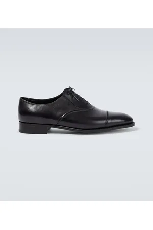 JOHN LOBB Moorgate leather Derby shoes