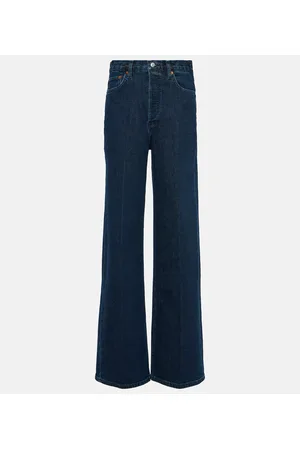 RE/DONE High-rise straight jeans