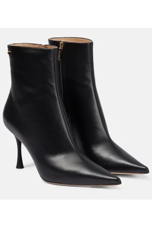 Gianvito Rossi Dunn leather ankle boots