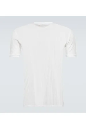 Winnie New York Striped cotton-blend jersey T-shirt
