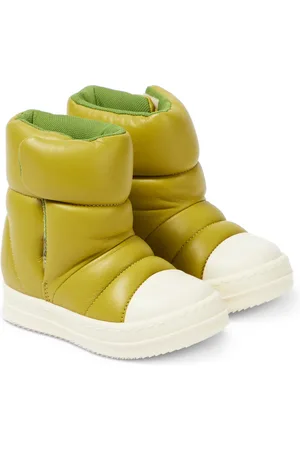 Rick Owens Puffer leather boots
