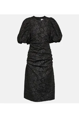 Ganni Jacquard midi dress