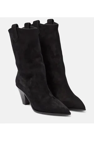 Aquazzura Boogie suede cowboy boots