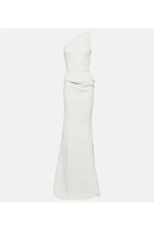 MATICEVSKI Dare off-shoulder crÃªpe gown