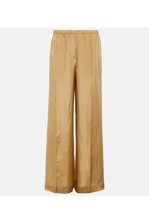Joseph Thoresby silk habotai pants