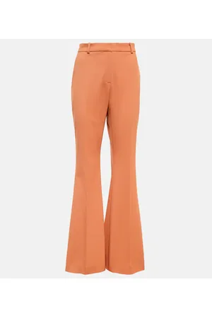 Joseph Aveline high-rise flared gabardine pants