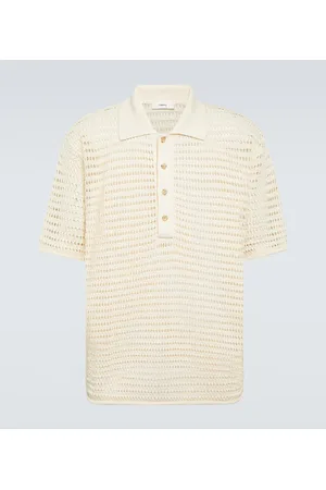 COMMAS Pointelle polo shirt