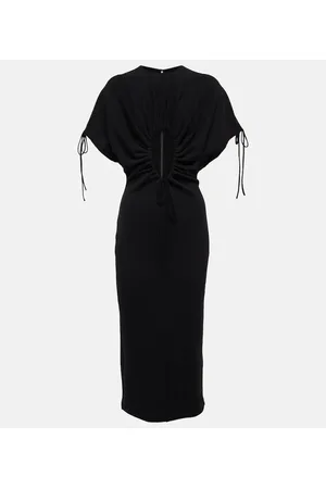 Christopher Kane Cutout cotton midi dress
