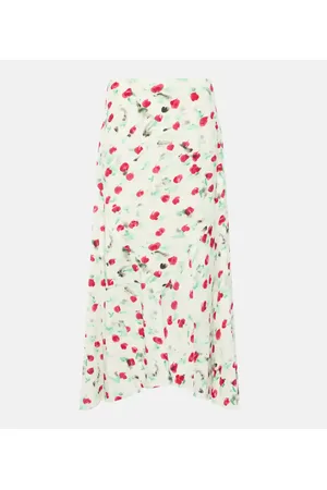 Marni Printed midi skirt