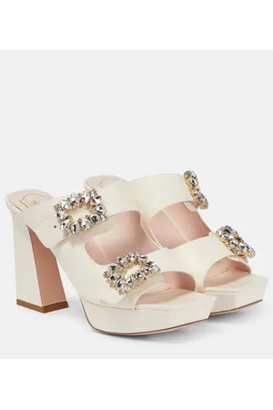Roger Vivier Embellished leather sandals