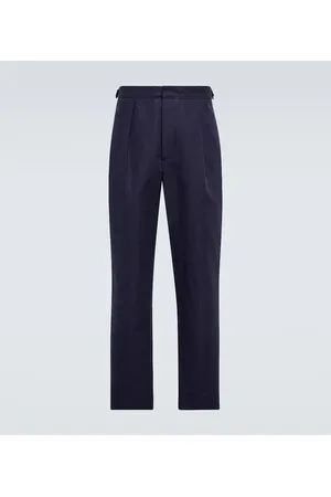 King & Tuckfield Cotton and linen pants