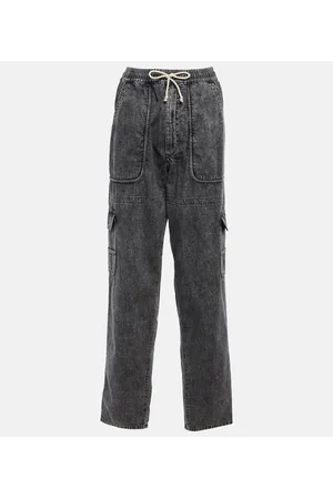 Marant Etoile Viamao high-rise cotton pants