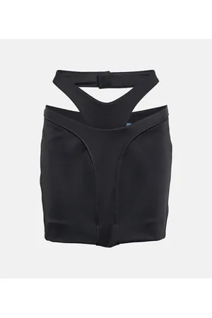 MUGLER Cutout miniskirt