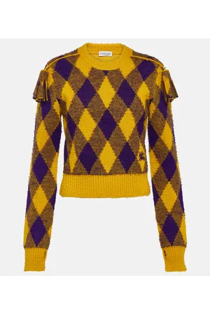 Burberry Argyle wool jacquard sweater