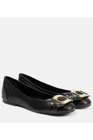 See by Chloé See By ChloÃ© Chany leather ballet flats