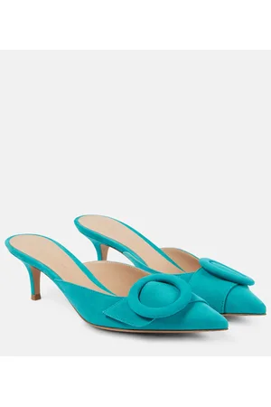 Gianvito Rossi Portofino 55 suede mules