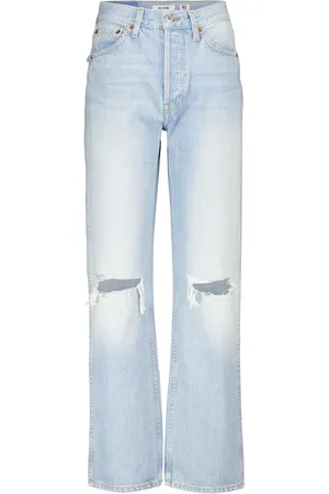 RE/DONE Loose high-rise straight jeans