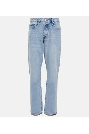 Frame Le Slouch mid-rise straight jeans