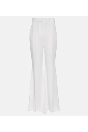 Nina Ricci High-rise cady flared pants