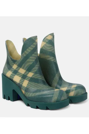 Burberry Check 65 ankle boots
