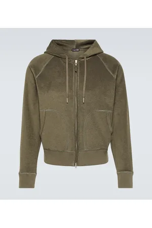 Tom Ford Towelling cotton hoodie
