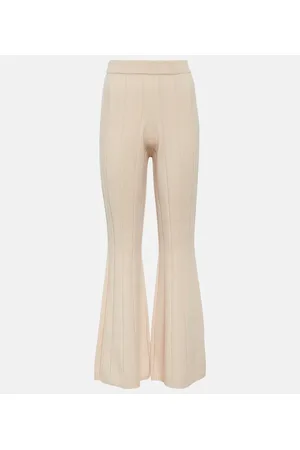 Joseph Mid-rise wool-blend flared pants