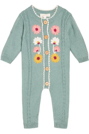 Louise Misha Baby Idrisa cotton-blend jumpsuit