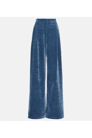 Proenza Schouler White Label Aria chenille wide-leg pants
