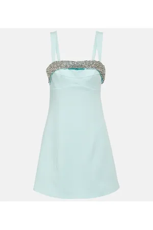 Simkhai Lenny embellished crÃªpe minidress
