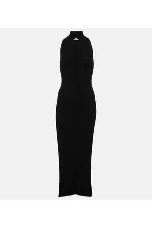 Courrèges CourrÃ¨ges Ribbed-knit midi dress