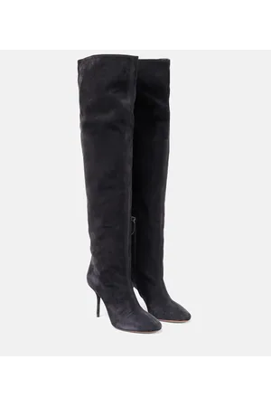 Alaïa AlaÃ¯a Fluide 90 suede boots