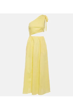Marysia Alberobello one-shoulder midi dress