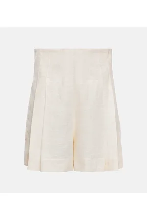 Chloé ChloÃ© High-rise linen shorts
