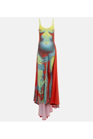 Y / PROJECT X Jean Paul Gaultier Body Morph maxi dress