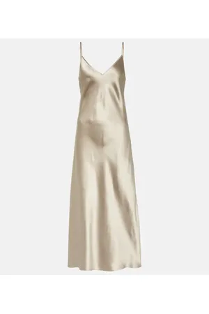 Joseph Clea silk satin slip dress