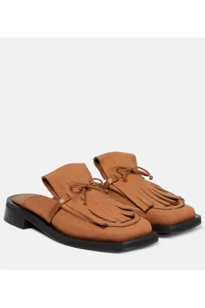 Gia Borghini GIA/RHW Rosie 40 linen slippers