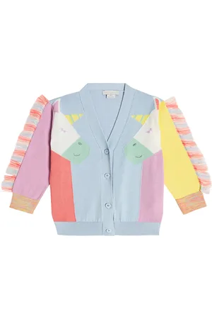 Stella McCartney Embroidered cotton cardigan